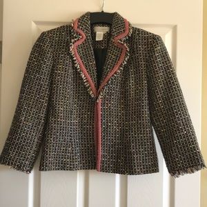 Spiegel Multi Colored Tweed Jacket